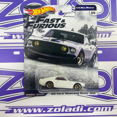GBW89  69 FORD MUSTANG BOSS 302 Fast&Furious