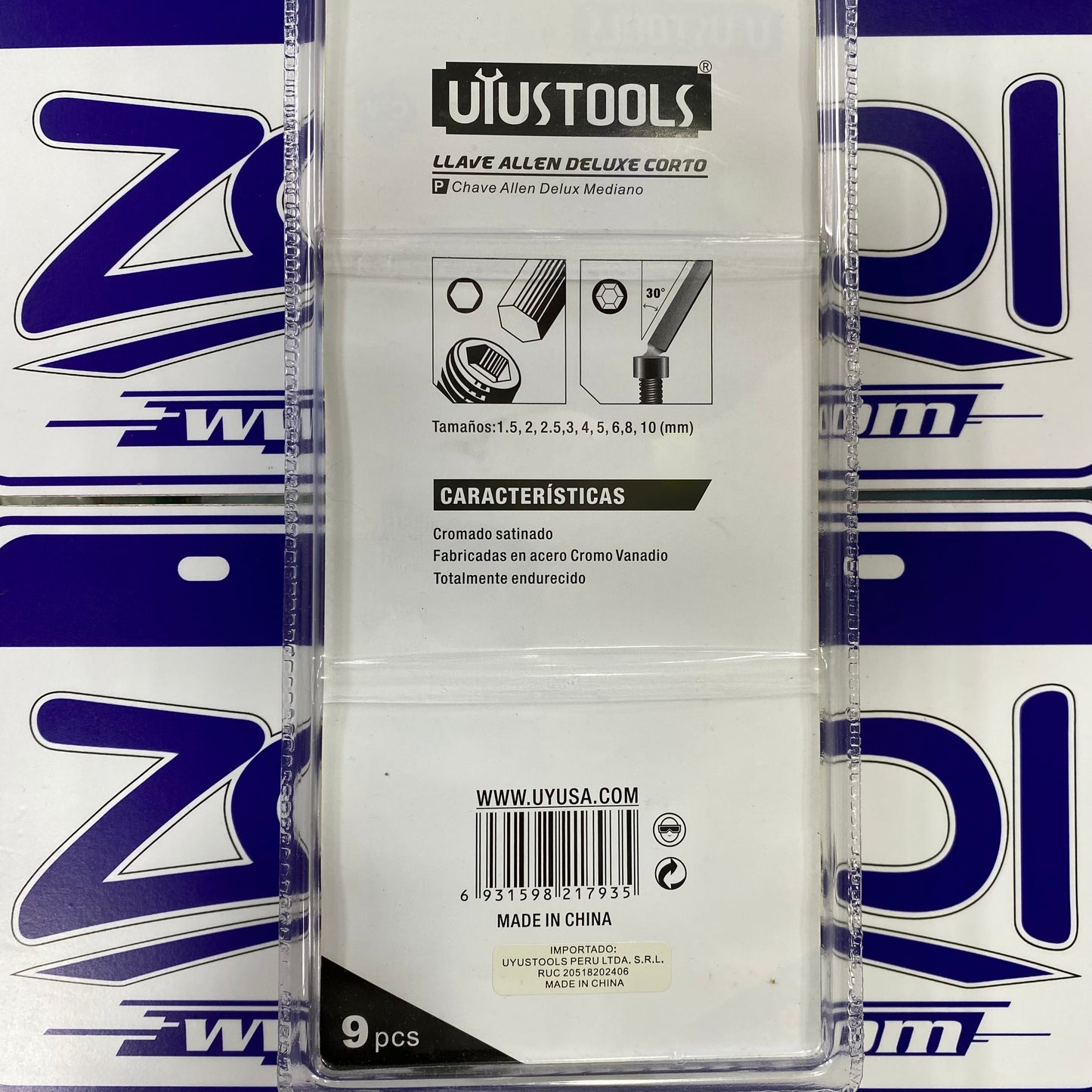 LLAVES DE ALLEN UTUSTOOLS