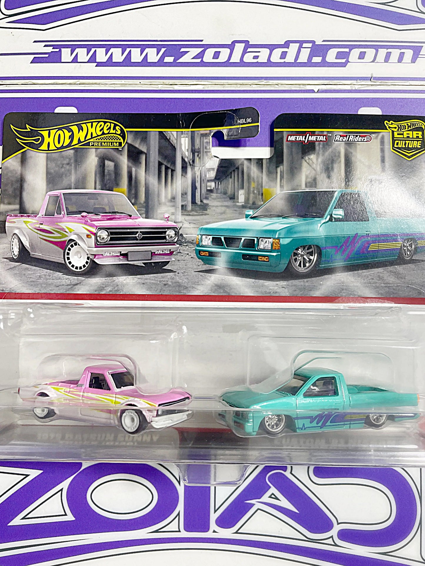 HRR78 1975 DATSUN SUNNY TRUCK (B120) / CUSTOM 93 NISSAN HARDBODY D21