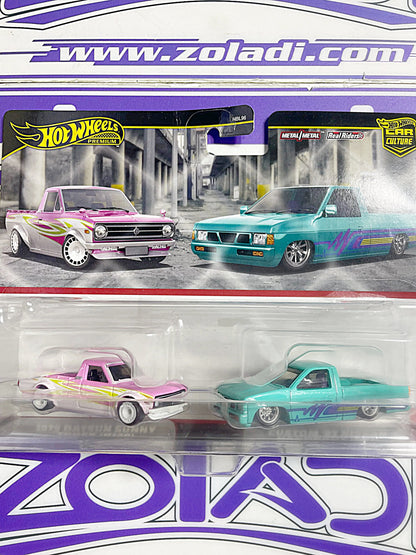 HRR78 1975 DATSUN SUNNY TRUCK (B120) / CUSTOM 93 NISSAN HARDBODY D21