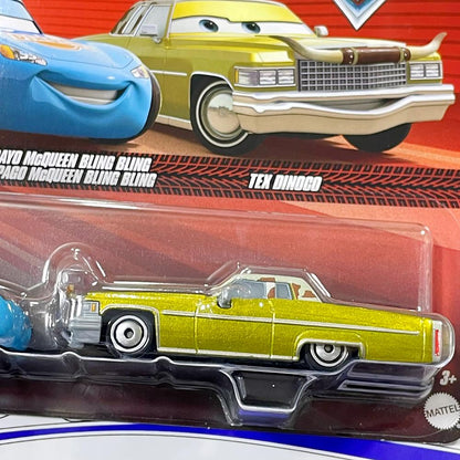 JDH42 RAYO MCQUEEN  BLING BLING DINOCO / TEX DINOCO