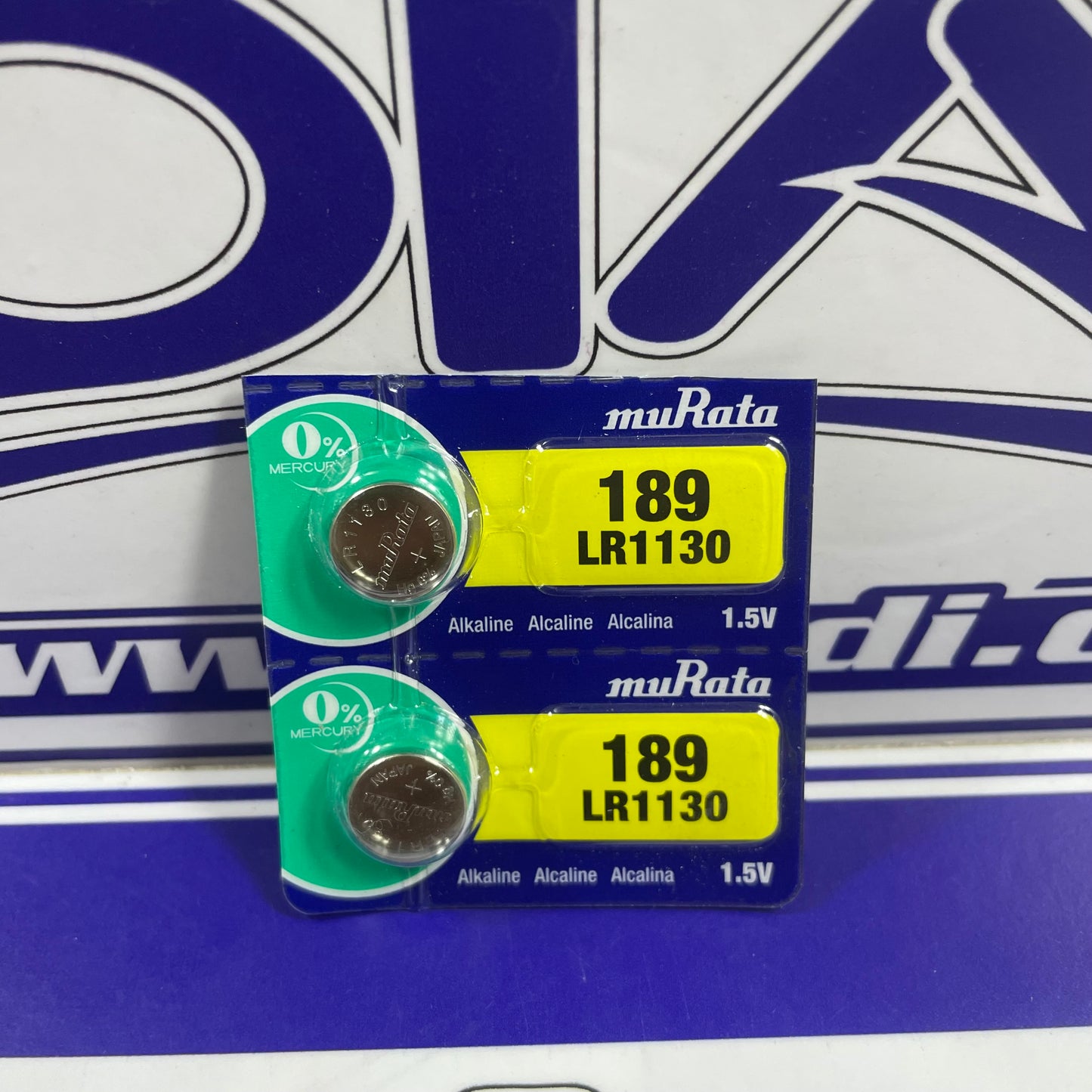 2 PILAS 189 LR1130 TIPO BOTON