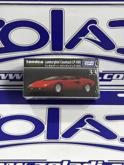 33 LAMBORGHINI COUNTACH LP400 TOMICA PREMIUM