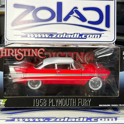 84071 PLYMOUTH FURY 1958 GREENLIGHT 1/24