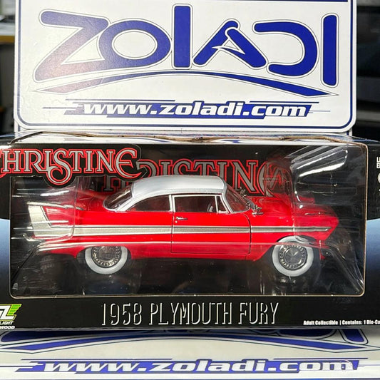 84071 PLYMOUTH FURY 1958 GREENLIGHT 1/24