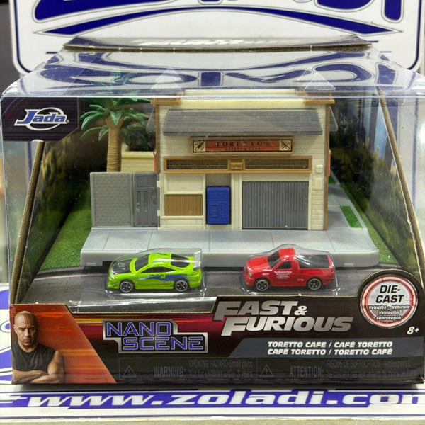 34914 TORETTO CAFE DIORAMA FAST&FURIOUS
