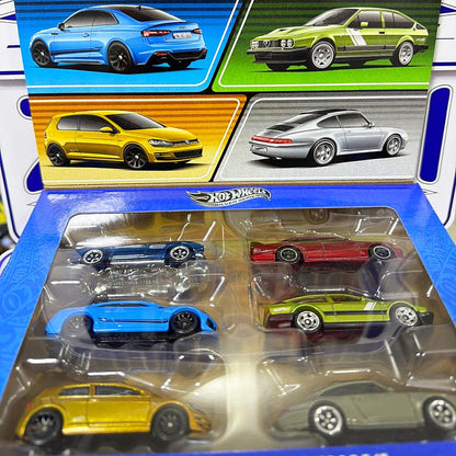JBY79 PACK EUROPEO SILVER SERIE HOTWHEELS