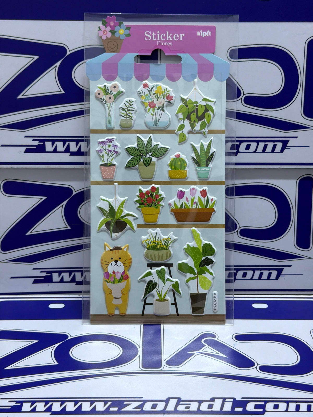 STICKER FLORES
