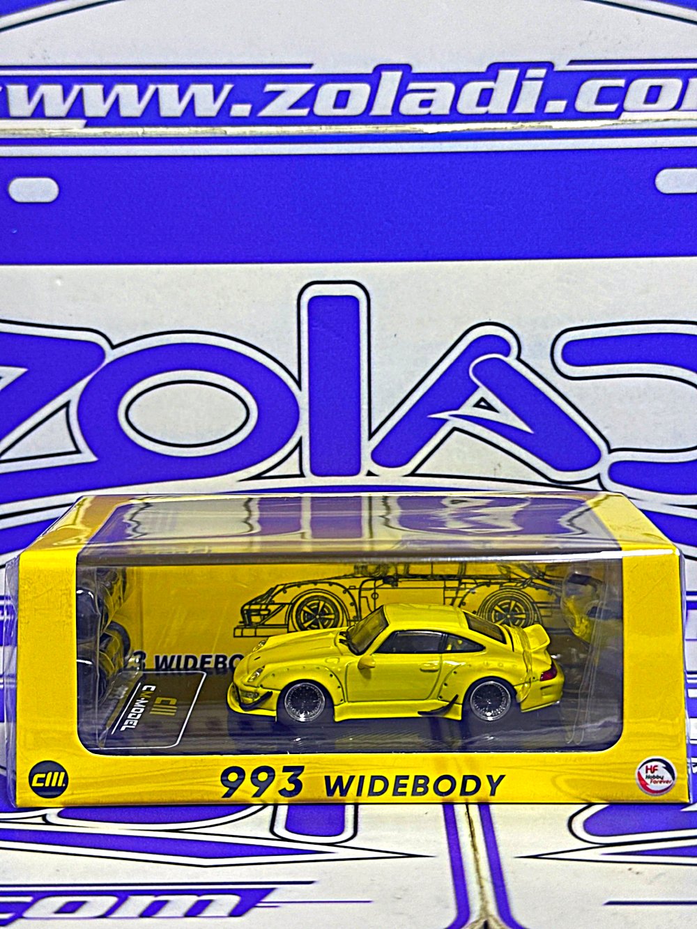 PORSCHE 993 WIDEBODY CMMODEL