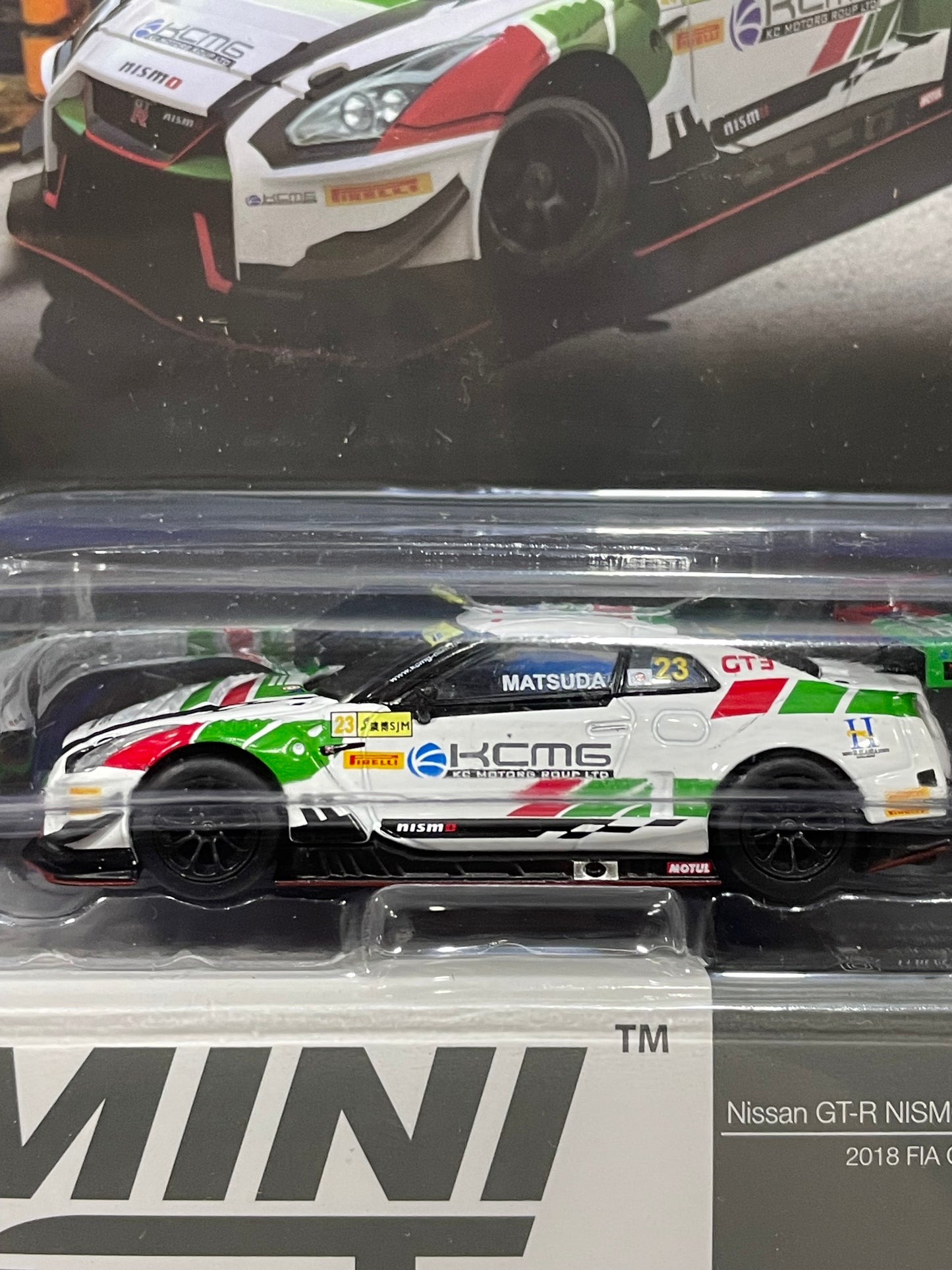 593 MINIGT NISSAN GTR NISMO GT3 #23 KCMG