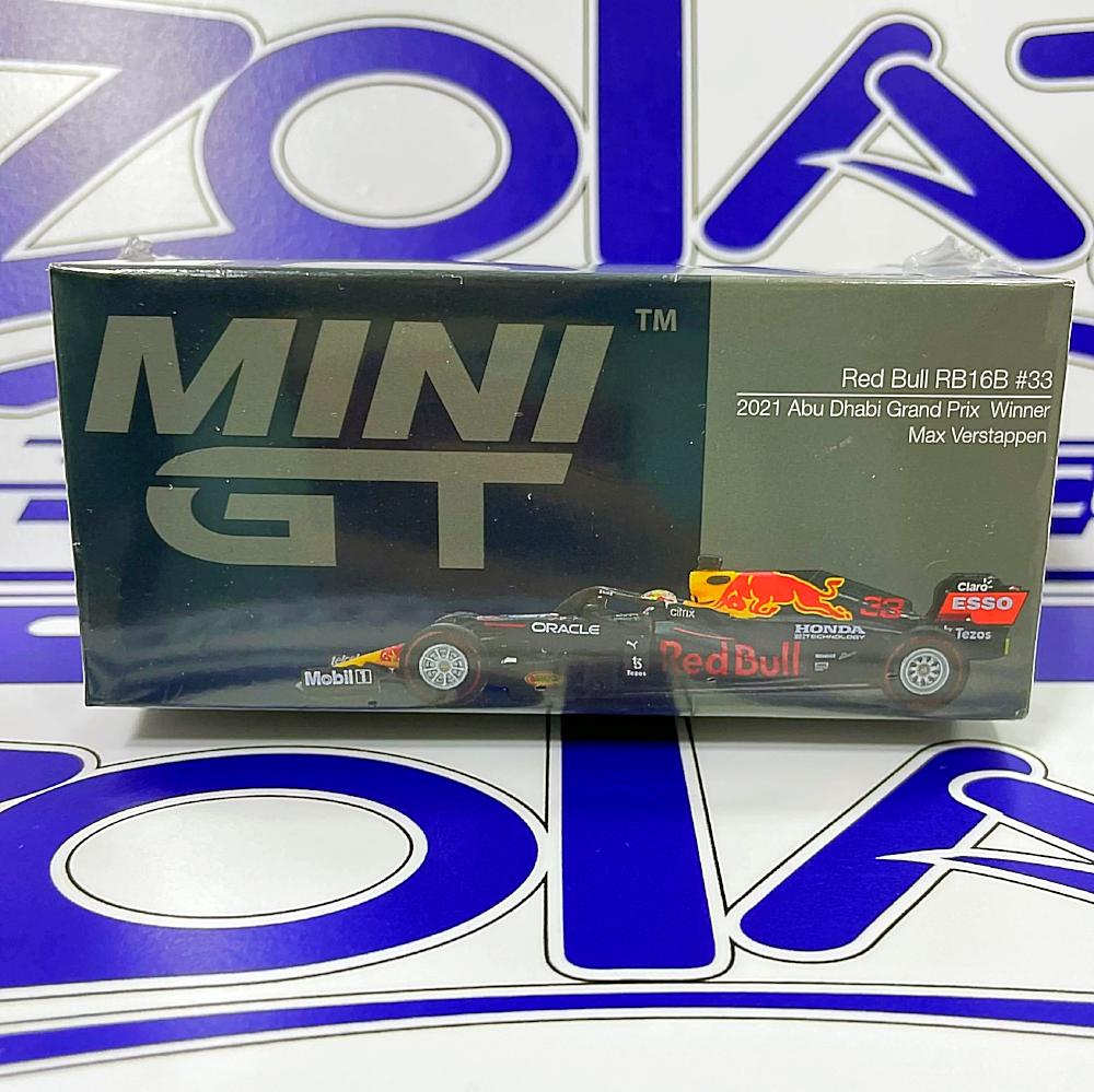 835 MINIGT RED BULL RB16B  #33 F1 MAX VERSTAPPEN