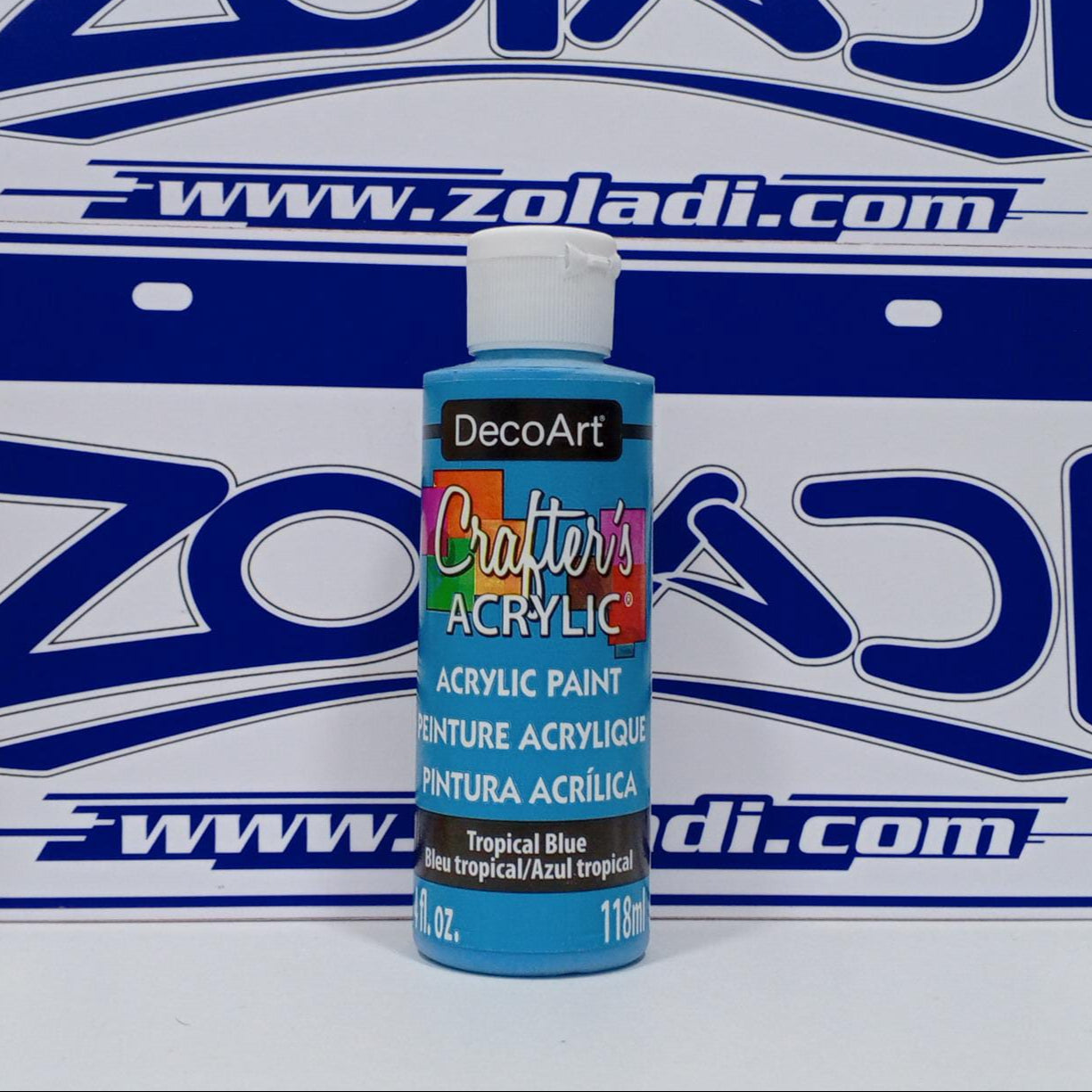 PINTURA ACRÍLICA AZUL TROPICAL