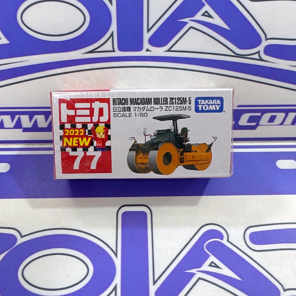 77 HITACHI MACADAM ROLLER TOMICA