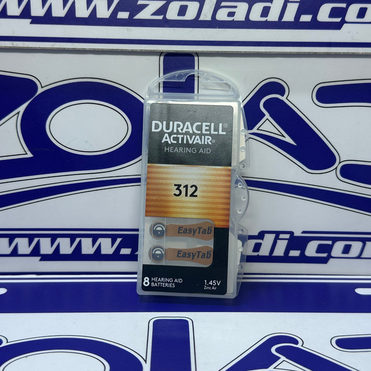 PILAS AUDITIVAS DURACELL 312 BLISTER X8 PARA AUDÍFONOS