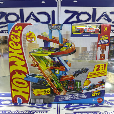 JHL94 GARAJE DE ACROBACIAS TRANSFORMABLE