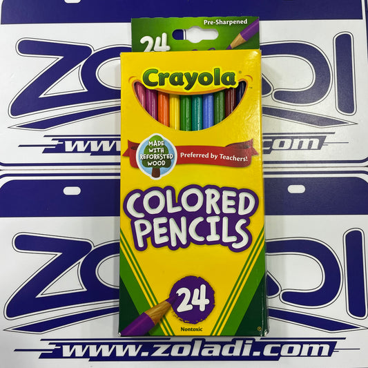 Pack de lapices de colores 24 unidades
