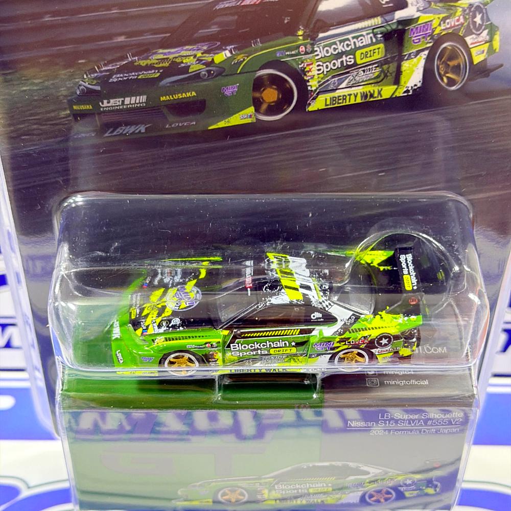 823 NISSAN S15 SILVIA LB SUPER SILHOUETTE MINI GT
