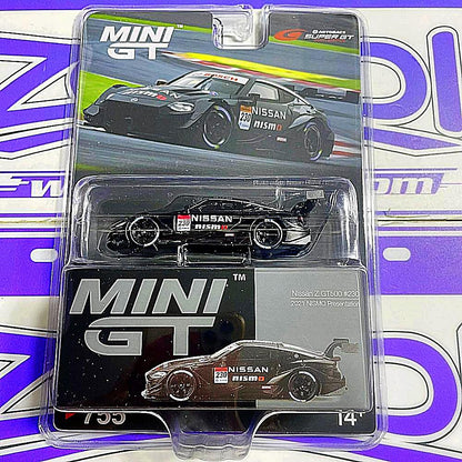 Nissan z gt500, nismo mini gt auto de colección super detallado