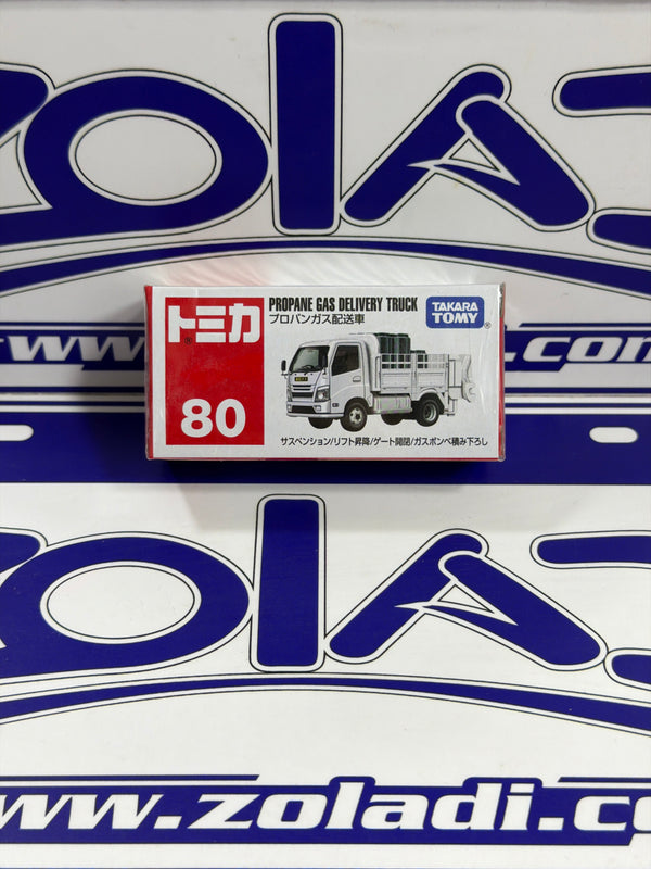 80 PROPANE GAS DELIVERY TRUCK TOMICA