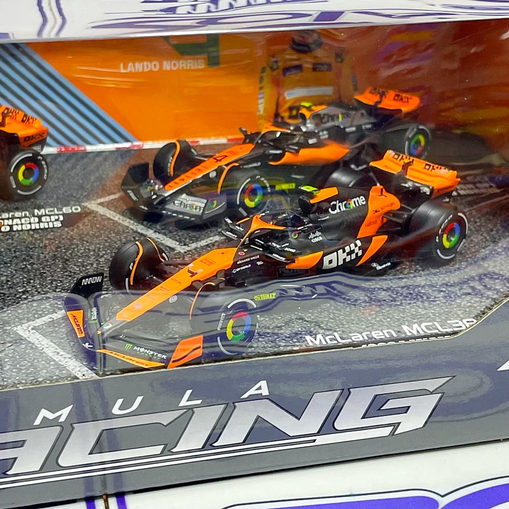 1/43 PACK FÓRMULA 1 MCLAREN LANDO NORRIS #4