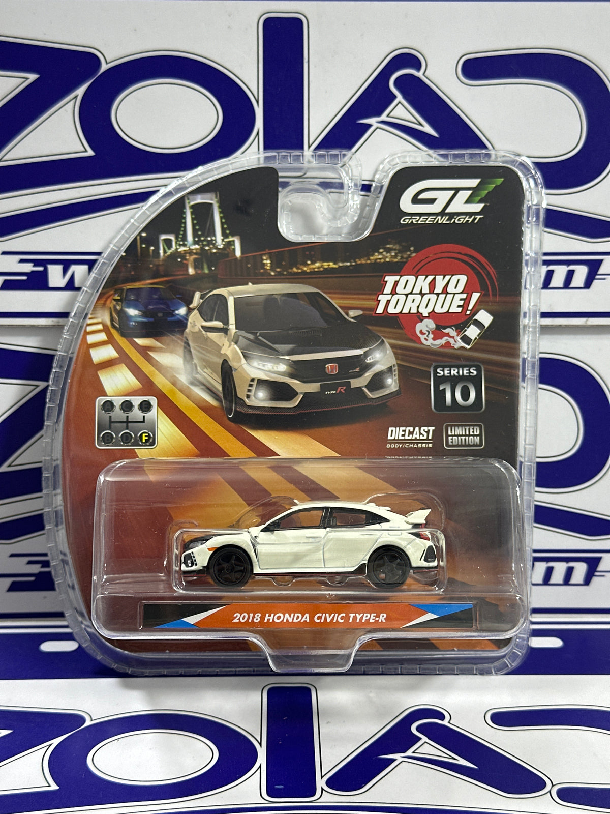 14562 2018 HONDA CIVIC TYPE R GREENLIGHT