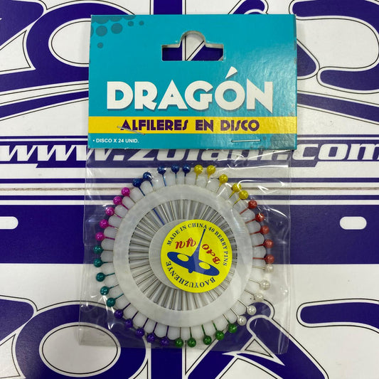ALFILERES EN DISCO DRAGON