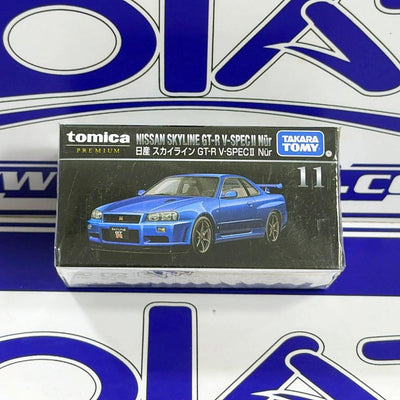 11 NISSAN SKYLINE GTR V SPEC TOMICA PREMIUM