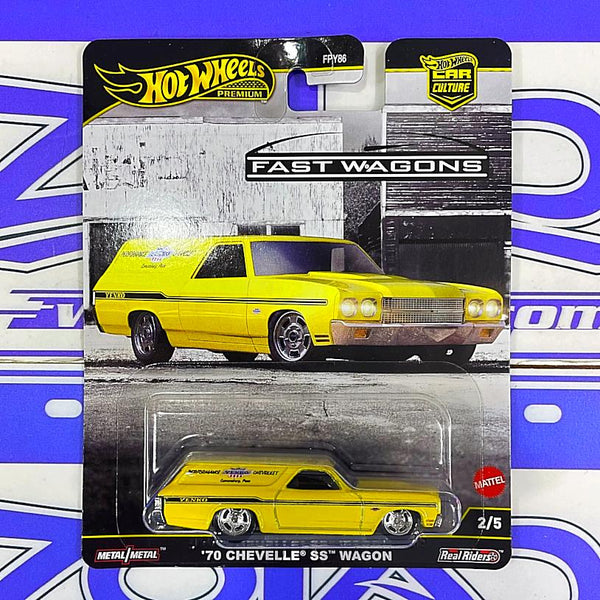70 CHEVELLE SS WAGON - Hot Wheels Premium - Zoladi Perú