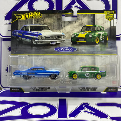 JHW50 CUSTOM PERSONNALISE 64 GALAXIE 500 / 67 FORD ANGLIA RACER VOITURE DE COURSE