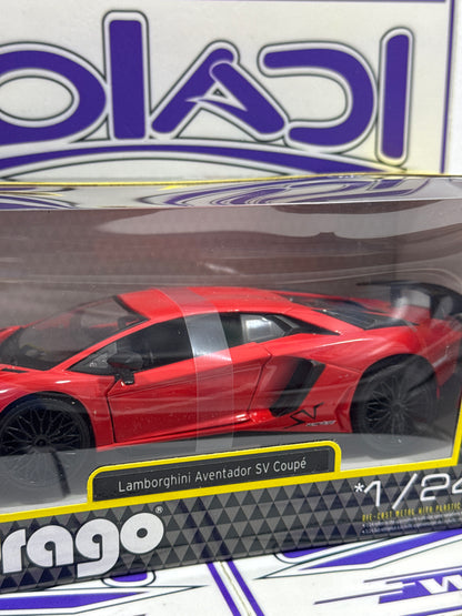 12327 21079 LAMBORGHINI AVENTADOR SV COUPE 1/24 BURAGO
