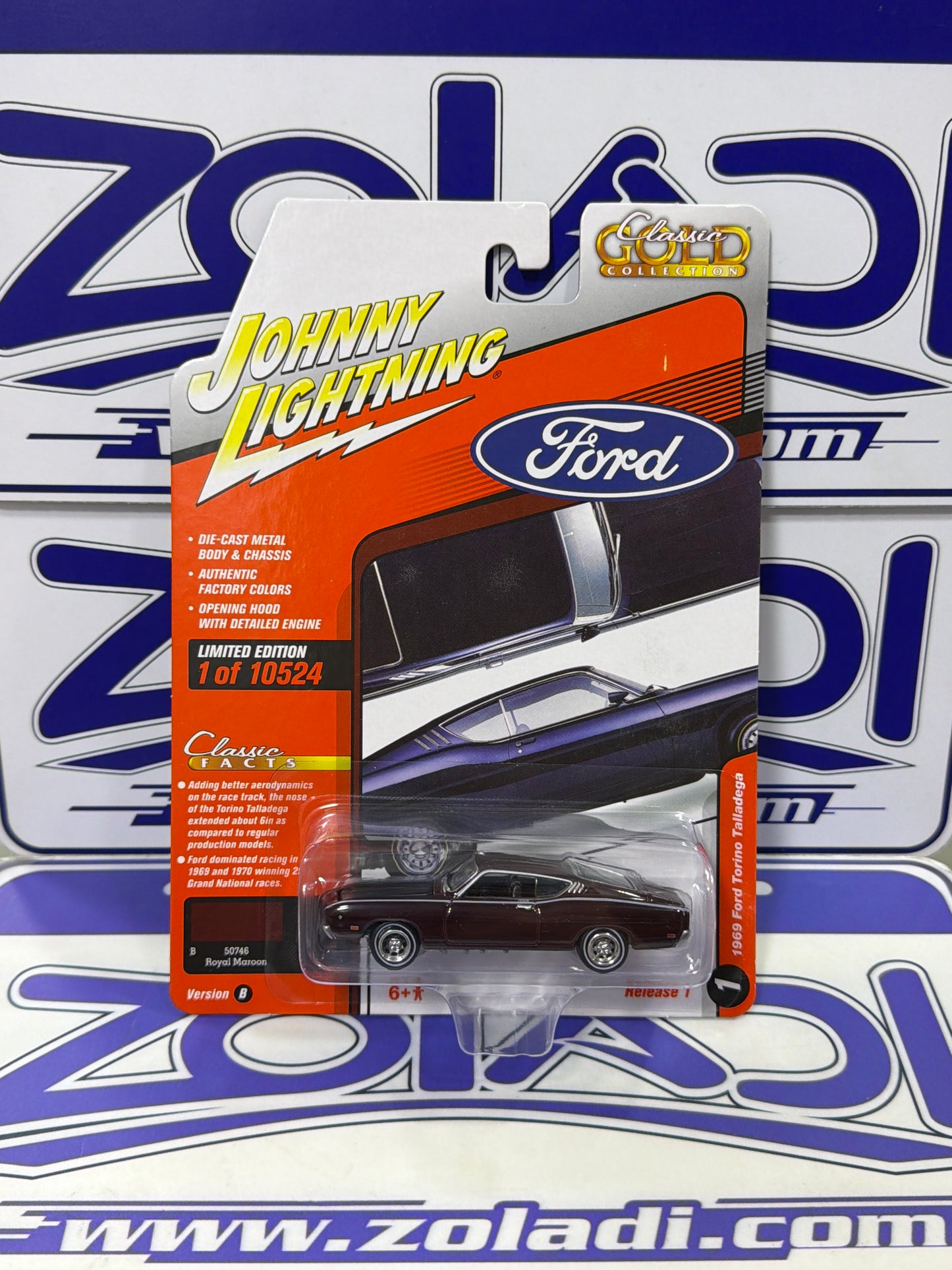 JLCG028 FORD TORINO TALLADEGA 1969