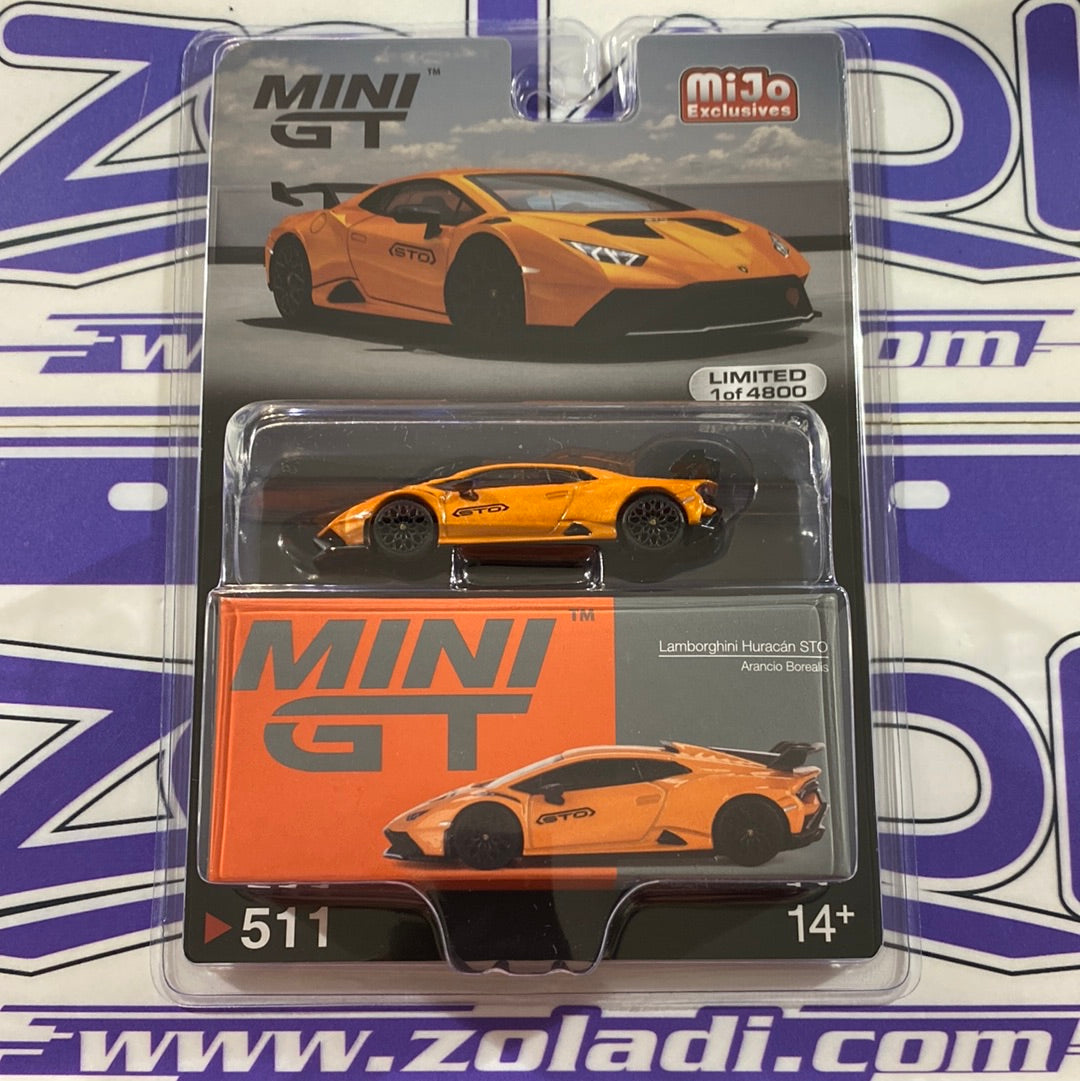 511 LAMBORGHINI HURACAN STO MINI GT