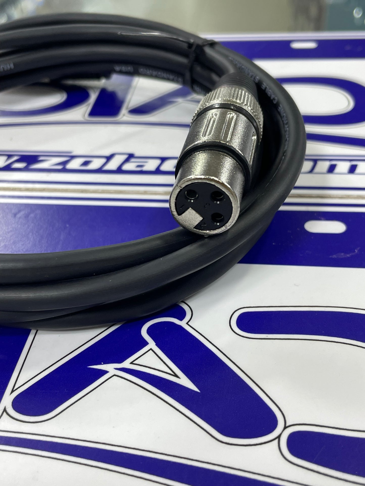 CABLE XLR A XLR 3 METROS PARA SONIDO