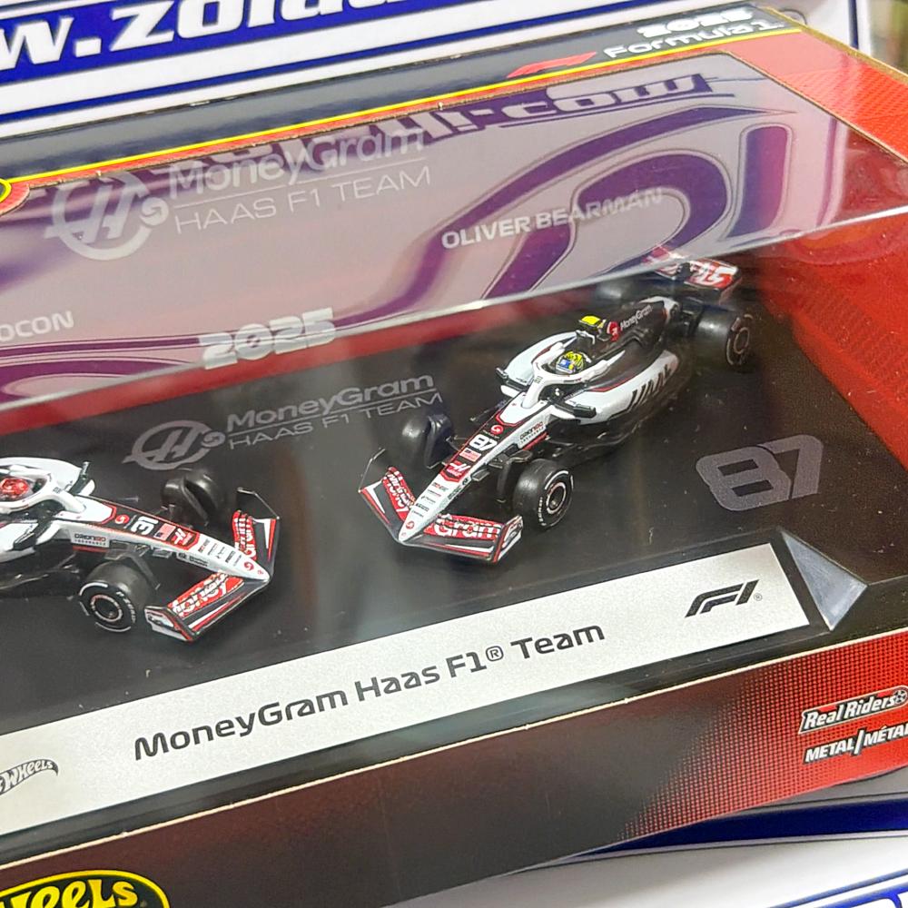 JMM97 MONEYGRAM HAAS FORMULA 1 TEAM ESTEBAN OCON Y OLIVER BEARMAN PACK