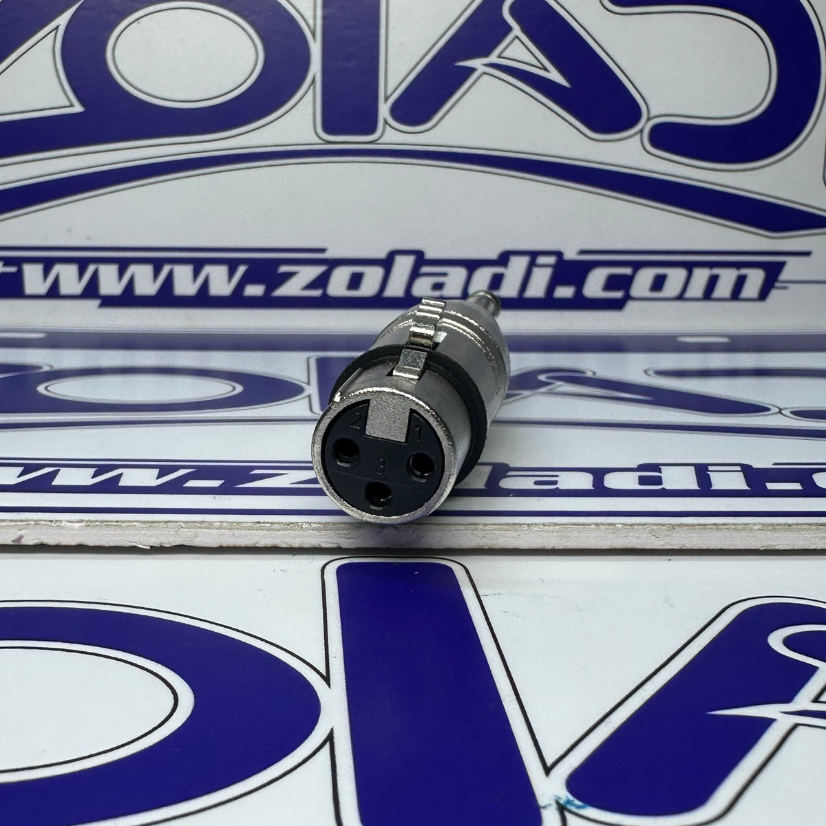 ADAPTADOR HEMBRA XLR A JACK PLUG 1/4