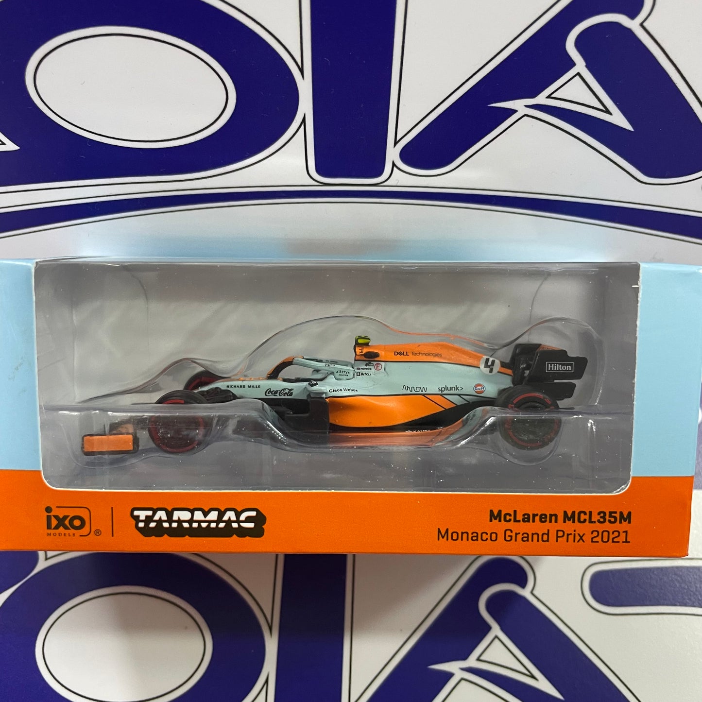 2081 MCLAREN MCL35M TARMAC LANDO NORRIS