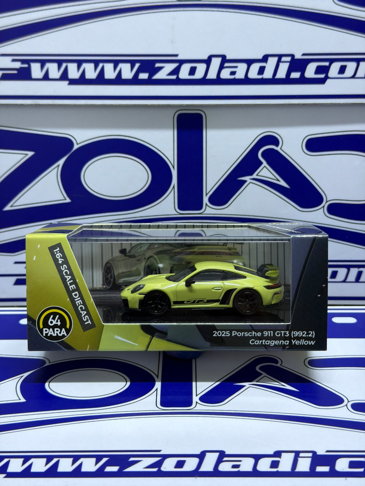 2025 PORSCHE 911 GT3 992.2 CARTAGENA YELLOW PARA64