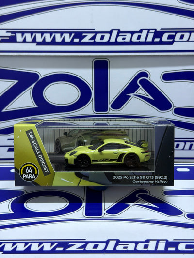 2025 PORSCHE 911 GT3 992.2 CARTAGENA YELLOW PARA64