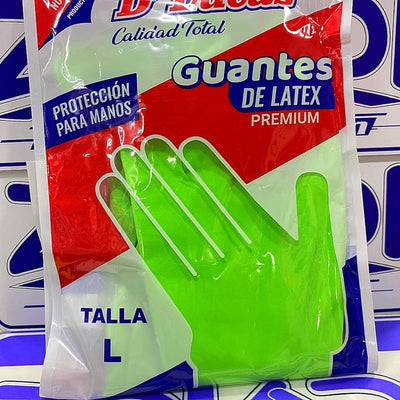 GUANTES DE LATEX TALLA L