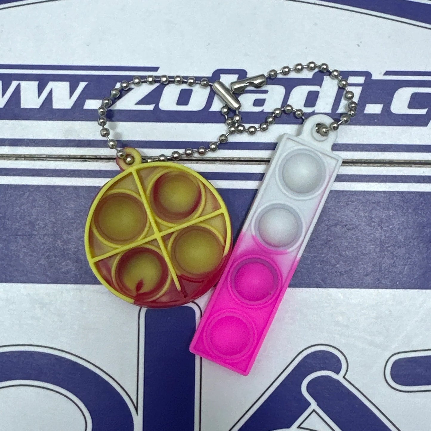 LLAVERO POP IT PACK X2