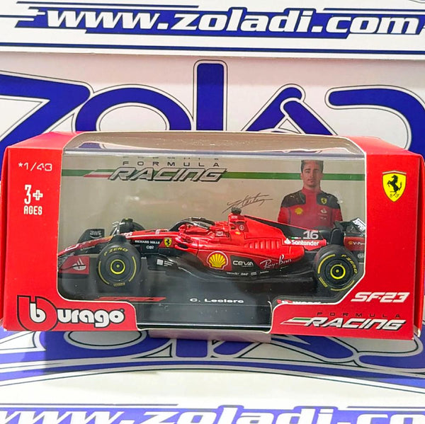 02436 C LECLERC FERRARI SF23 1/43