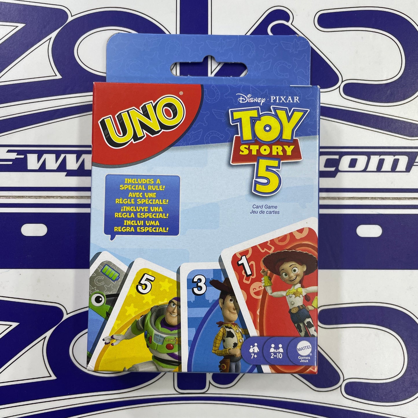 JUEGO DE CARTAS UNO TOY STORY 5 MATTEL