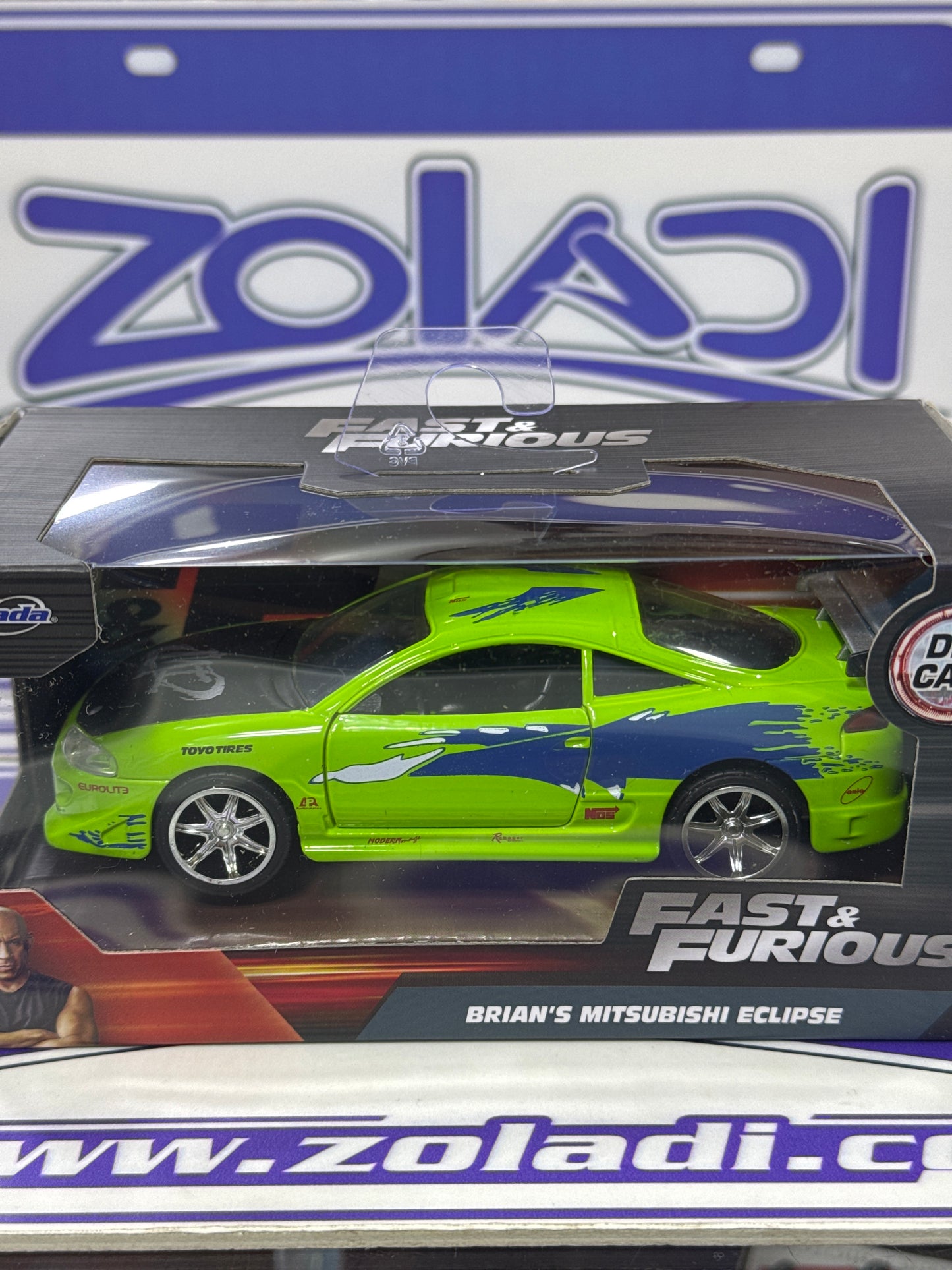 1/32 Mitsubishi Eclipse Fast&amp;Furious Jada 24075