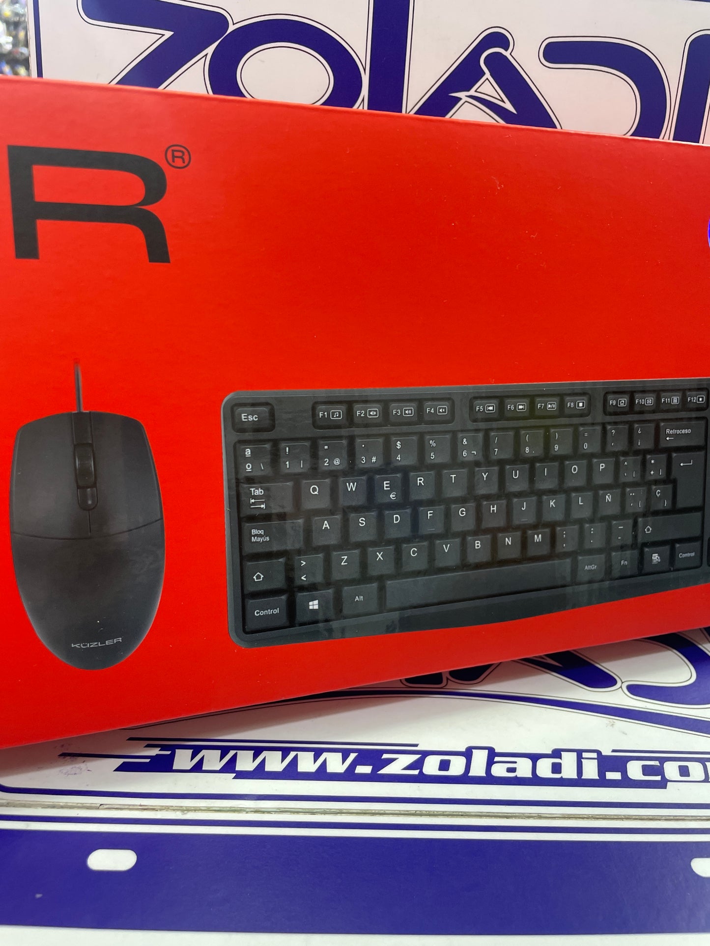 COMBO KUZLER TECLADO + MOUSE INALAMBRICO