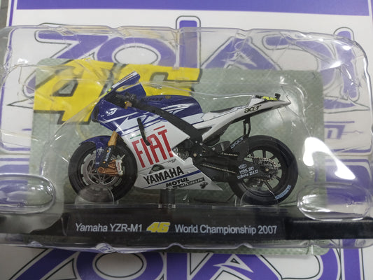 YAMAHA YZR-M1 BLANCO  1/18
