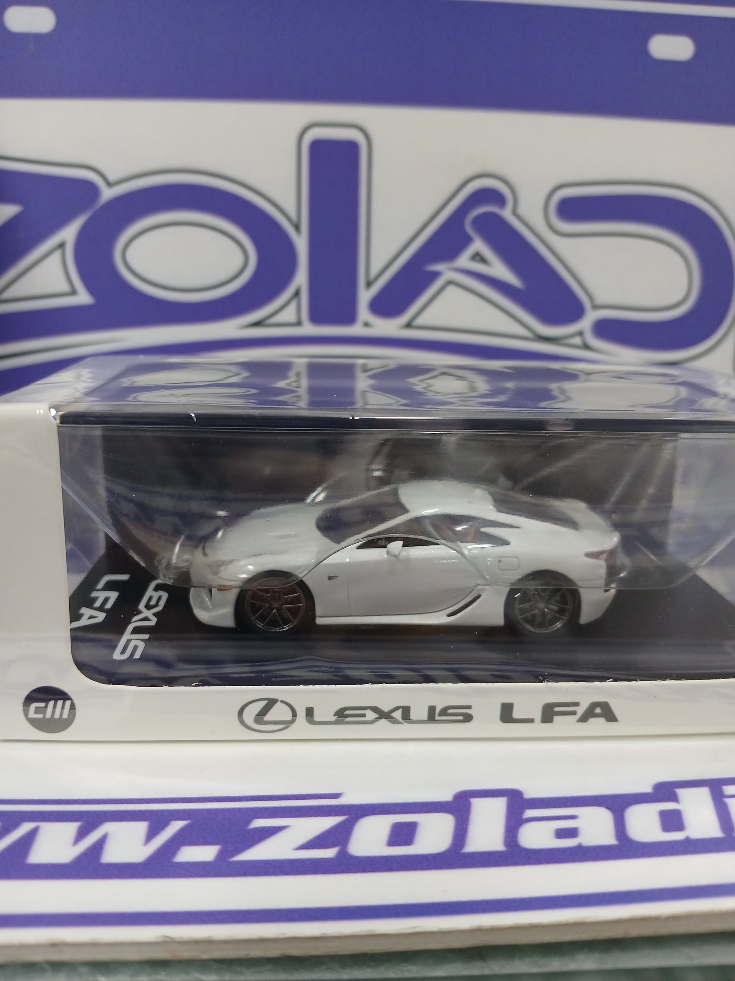 LEXUS LFA PEARL WHITE CMMODEL