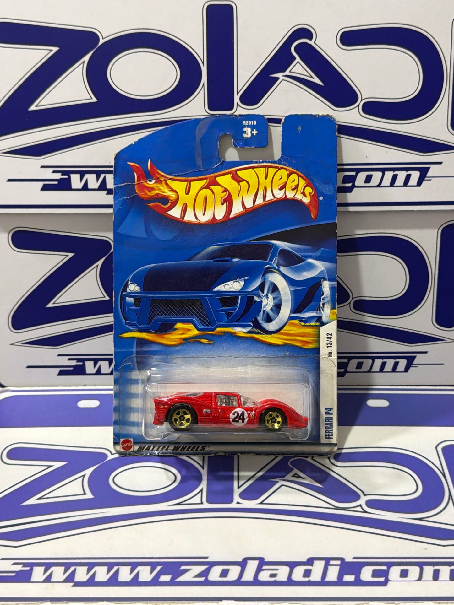 52915 FERRARI P4 EMPAQUE DAÑADO