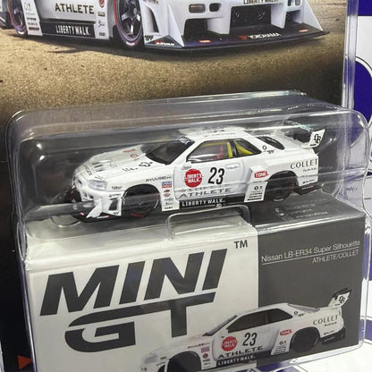 1059 MINIGT NISSAN SKYLINE R34 SUPER SILHOUETTE