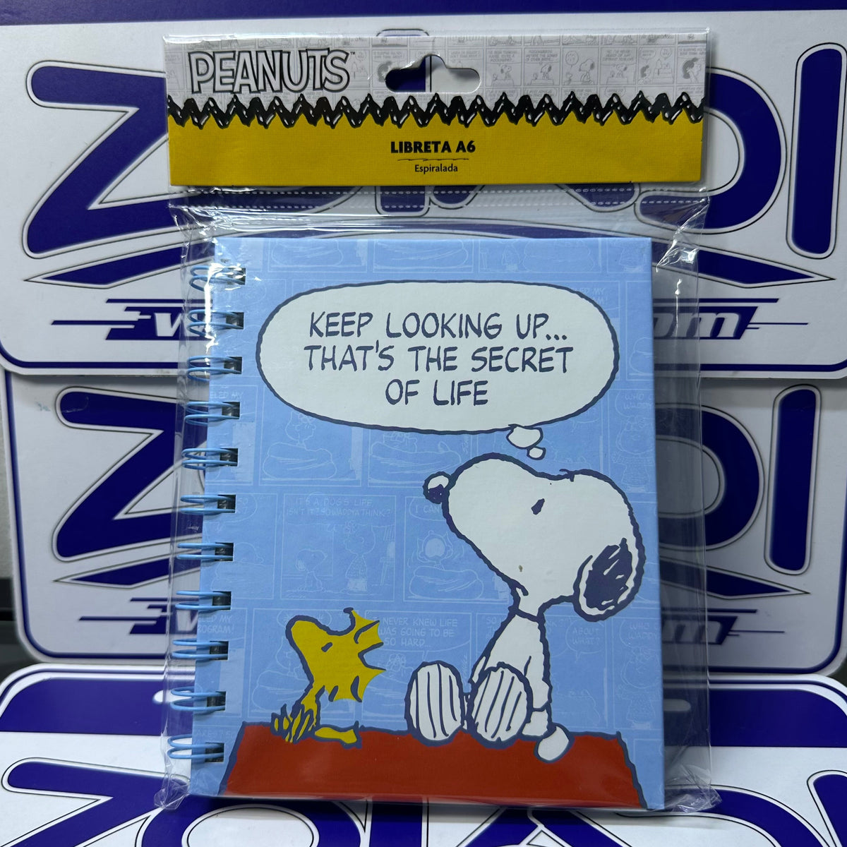CUADERNO ANILLADO SNOOPY PARA CLASES Y APUNTES