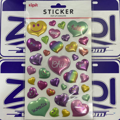 STICKER POP UP CORAZON - Darkloi - Zoladi Perú
